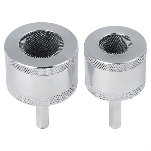 Rohrreiniger-Bürsten-Set für elektrische Bohrmaschinen, 15 mm, 22 mm, 25 mm, für Kupfer- und Metallrohre, mit sechseckigem Griff für verbesserte Kontrolle, 2 Stück Rohrreiniger-Bürsten-Set für elektrische Bohrmaschinen, 15 mm, 22 mm, 25 mm, für Kupfer- und Metallrohre, mit sechseckigem Griff für verbesserte Kontrolle, 2 Stück von wenyouya