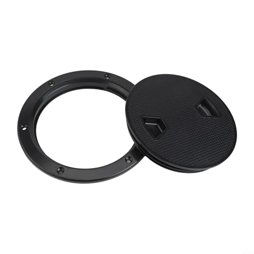 Rutschfeste, runde Inspektionsluke, abnehmbare Abdeckung für Marine-Nutzung, hergestellt aus massivem ABS für optimale Leistung (15,2 cm) von wenyouya