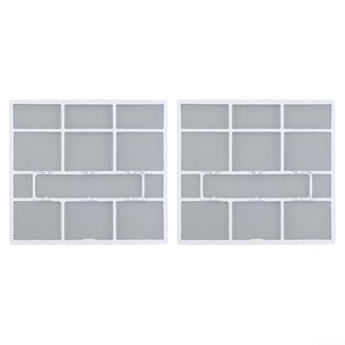Staubschutzfilter zum Aufhängen, Zubehör für Klimaanlagen im Innenbereich, entworfen, um Staubansammlungen zu verhindern und die Lebensdauer der Einheit zu verlängern (30,7 x 28,5 cm) von wenyouya