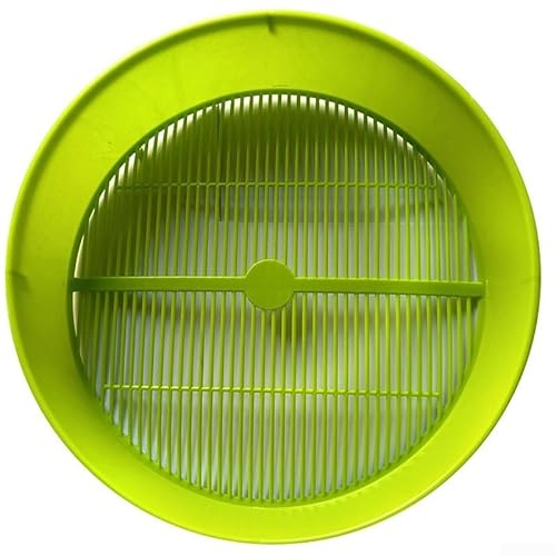 Tragbarer Drainagekorb für schnelles Waschen von Lebensmitteln, stabiles Kunststoffsieb zum Spülen von Obst und Kochen von Getreide (grün) von wenyouya