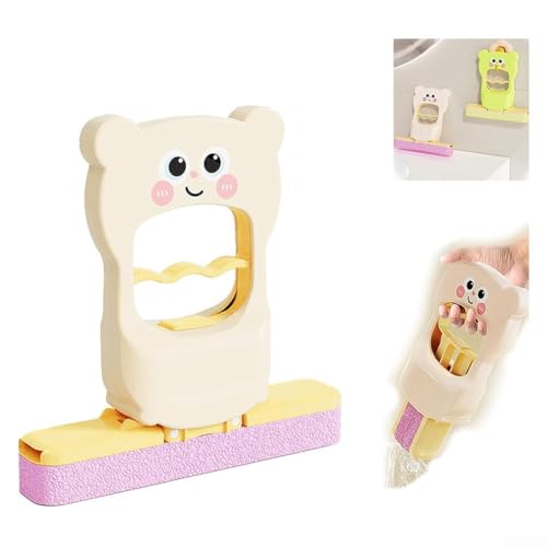 Tragbarer Mini-Wischmopp mit Katzenmuster, selbstdrückender Mechanismus und austauschbarem Kopf, aus super saugfähigem Material für eine effektive Reinigung von Schreibtischen, Wänden und anderen Tragbarer Mini-Wischmopp mit Katzenmuster, selbstdrückender Mechanismus und austauschbarem Kopf, aus super saugfähigem Material für eine effektive Reinigung von Schreibtischen, Wänden und anderen von wenyouya