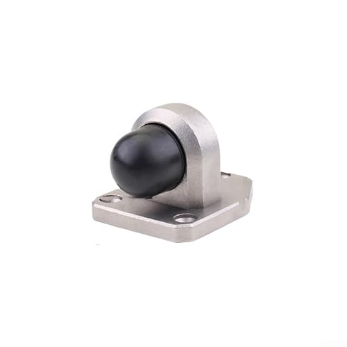 Türstopper aus Edelstahl für effektiven Schutz vor Türschäden (Silber kurz) von wenyouya
