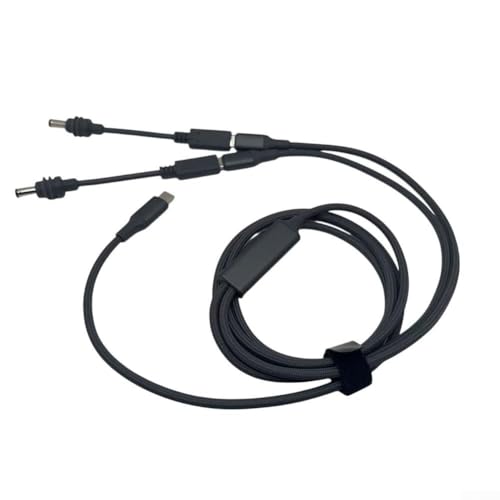 USB C auf DC Adapterkabel, 1 5 m für Laptops, Handys und Tablets (und Abschleppkabel) von wenyouya