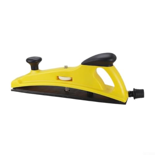 Verstellbarer Handschleifklotz mit Staubabsaugsystem für Autolack und Trockenschleifanwendungen mit ergonomischem Griff (400 mm) von wenyouya