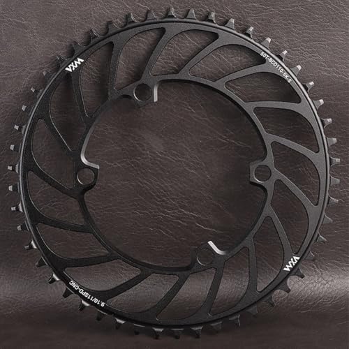 Wählen Sie Ihr 48T oder 56T Kettenblatt für Rennrad, 110BCD, 4 Schrauben, schmale breite Zahnung (54T) von wenyouya