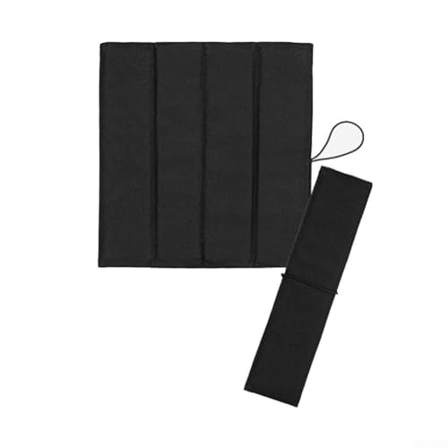 Wasserdichtes Sitzkissen für Outdoor-Aktivitäten wie Camping und Angeln (schwarz) von wenyouya