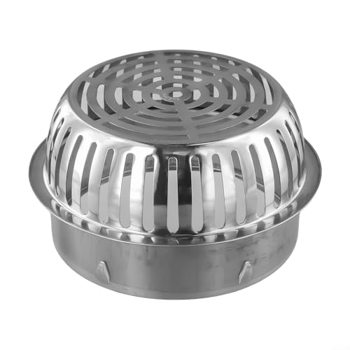Wenyouya 304 Edelstahl Dachbodenablauf Anti-Verstopfung runder Abflussfilter mit leisem Design (200 mm) von wenyouya