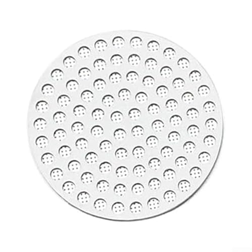 Wiederverwendbarer Kaffeefilter für Espressomaschinen, Pucksieb, 51/53/58 mm, Edelstahlfilter zur Beseitigung von Kanälen und Verstopfungen (58 mm) von wenyouya