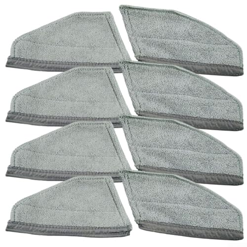 Wischmopp-Pads, die perfekt auf Roidmi Eve Max Staubsauger passen, verschiedene Packungen erhältlich (8 Stück) von wenyouya