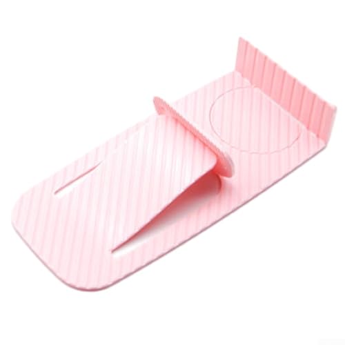 Zuverlässiger Türstopper-Halter, rutschfestes Keil-Design für effektive Nutzung auf allen Arten von Bodenflächen (Rosa) von wenyouya