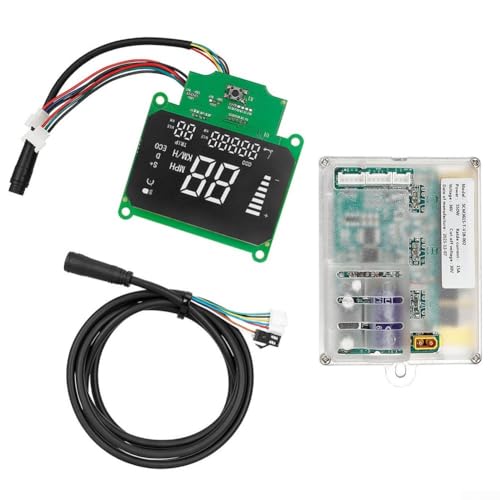 wenyouya Ersatz-Set für Scooter-Controller, 36 V, 550 W, kompatibel mit Ducati, mit MW95-Display, Bremsschnittstelle und 7-adrigem Comm-Kabel in Aluminiumgehäuse von wenyouya