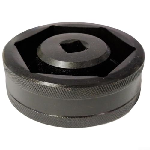 wenyouya Hinterradmutter-Stecknuss für 1290 Super 60 mm Stahl Motorrad Achse Werkzeug, hohe Drehmomente Radmutter Demontage Installation, Einzel-Sechskant Low-Profile von wenyouya