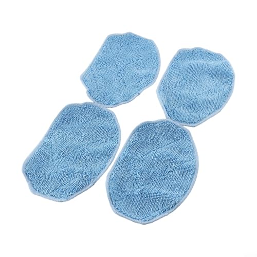 wenyouya Mikrofaser-Wischmopp-Pads für Cecotec für Conga 999 für X-Treme, waschbare Bodenreinigungstücher, 177 x 109 mm, ultraweich, kratzfest, 4 Stück von wenyouya