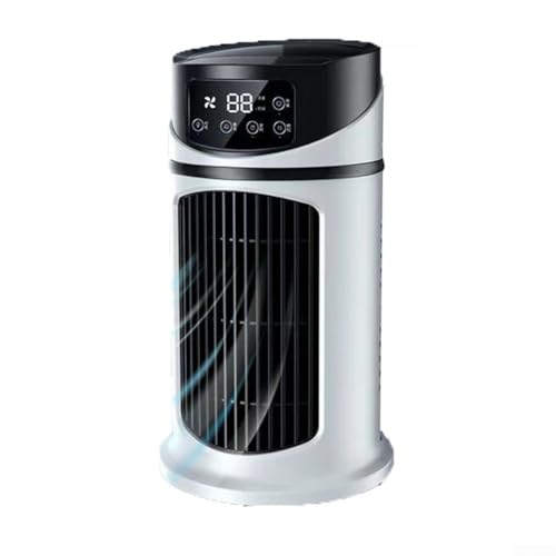 wenyouya Tragbare Klimaanlage Ventilator 5 in 1 Mini Kühler mit Luftbefeuchter LED Licht 6 Geschwindigkeitsstufen 6H Timer LCD Display für Zimmer Desktop Büro Reisen Weiß wenyouya Tragbare Klimaanlage Ventilator 5 in 1 Mini Kühler mit Luftbefeuchter LED Licht 6 Geschwindigkeitsstufen 6H Timer LCD Display für Zimmer Desktop Büro Reisen Weiß von wenyouya