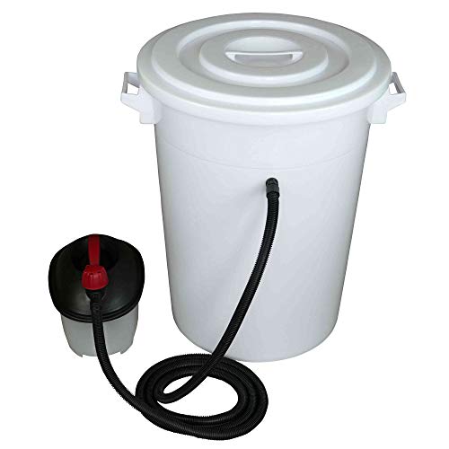 Tolegano Dampfwachsschmelzer mit einem Fassungsvermögen von 100 Liter inkl. Dampferzeuger für den eigenen Wachskreislauf Wachsschmelzer Wabenschmelzer Imkerei Wax Melter elektrisch wachsmelt beekeep von Tolegano