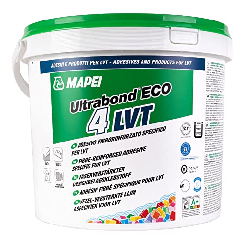 Mapei Ultrabond Eco 4 LVT Mikrofaser-Designbelagsklebstoff 4 kg von werketto