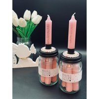 Oster Geschenkset Kerzen | Stabkerzen Mit Lieben Osterwünsche Was Ich Dir Zu Ostern Wünsche Kerzen-Geschenkset von werkstark