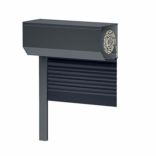Vorbaurollladen SK45 - anthrazit - Aluminium BxH: 80x130 cm - Gurt - 39er Lamelle - Maßanfertigung ohne Aufpreis! von werkzeugbilligercom