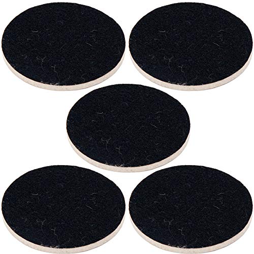 5 Stück Polierfilz 125 mm Klettverschluss Filzscheibe Polierpad Polierfilz Polierfelt von werkzeugundzubehoer_com