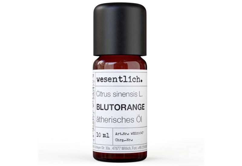wesentlich. Duftlampe Blutorange 10ml - ätherisches Öl von wesentlich.