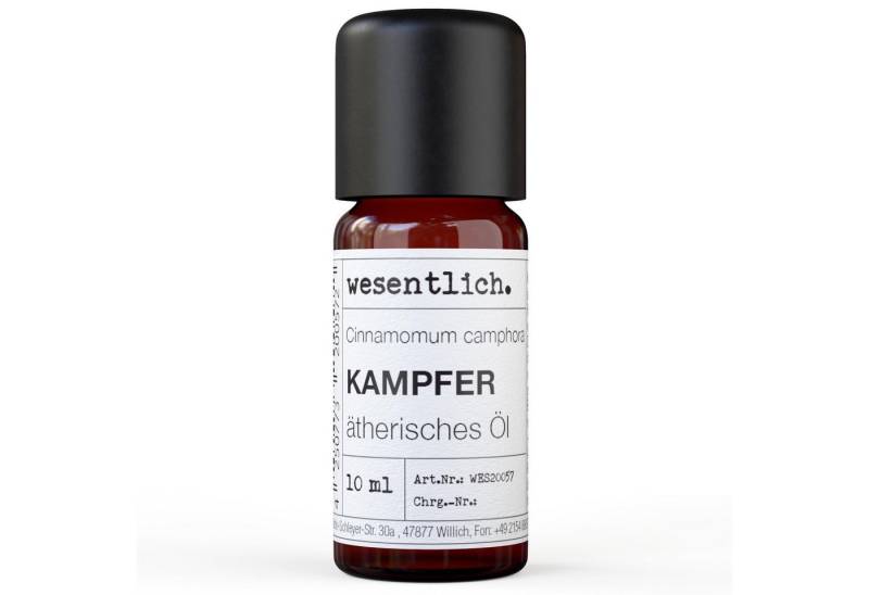 wesentlich. Duftlampe Kampfer 10ml - ätherisches Öl von wesentlich.