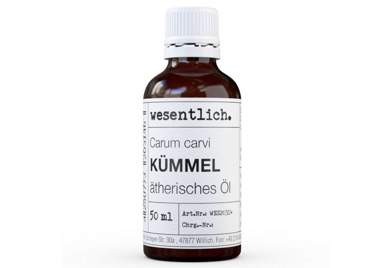 wesentlich. Duftlampe Kümmel 50ml - ätherisches Öl von wesentlich.