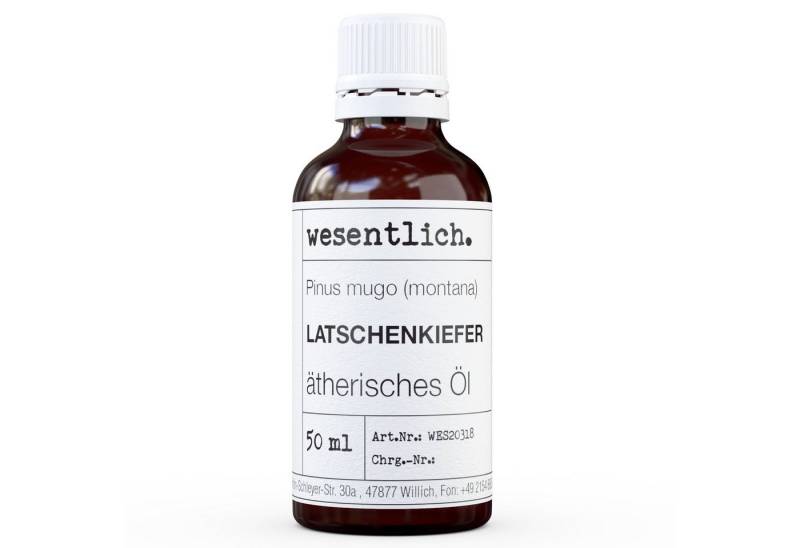 wesentlich. Duftlampe Latschenkiefer 50ml - ätherisches Öl von wesentlich.