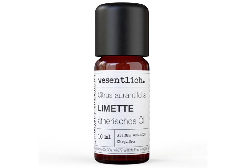 wesentlich. Duftlampe Limette 10ml - ätherisches Öl von wesentlich.