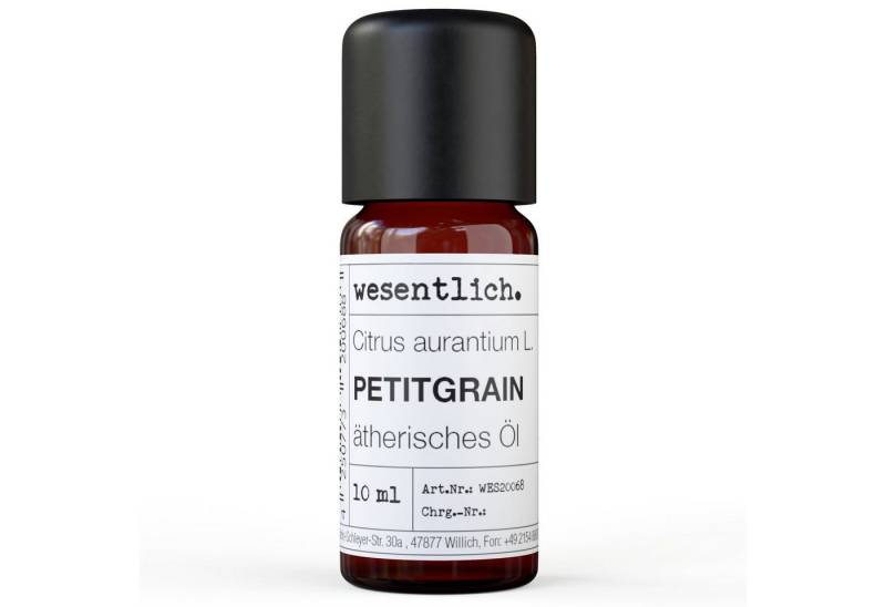 wesentlich. Duftlampe Petitgrain 10ml - ätherisches Öl von wesentlich.