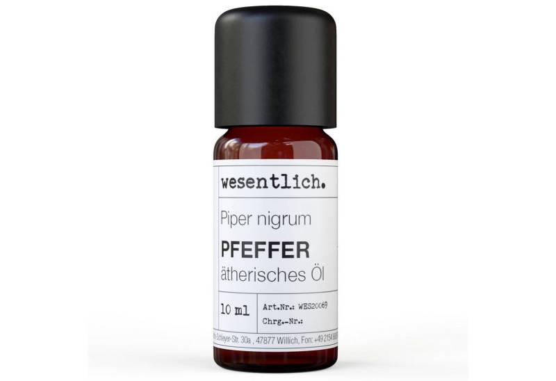 wesentlich. Duftlampe Pfeffer 10ml - ätherisches Öl von wesentlich.
