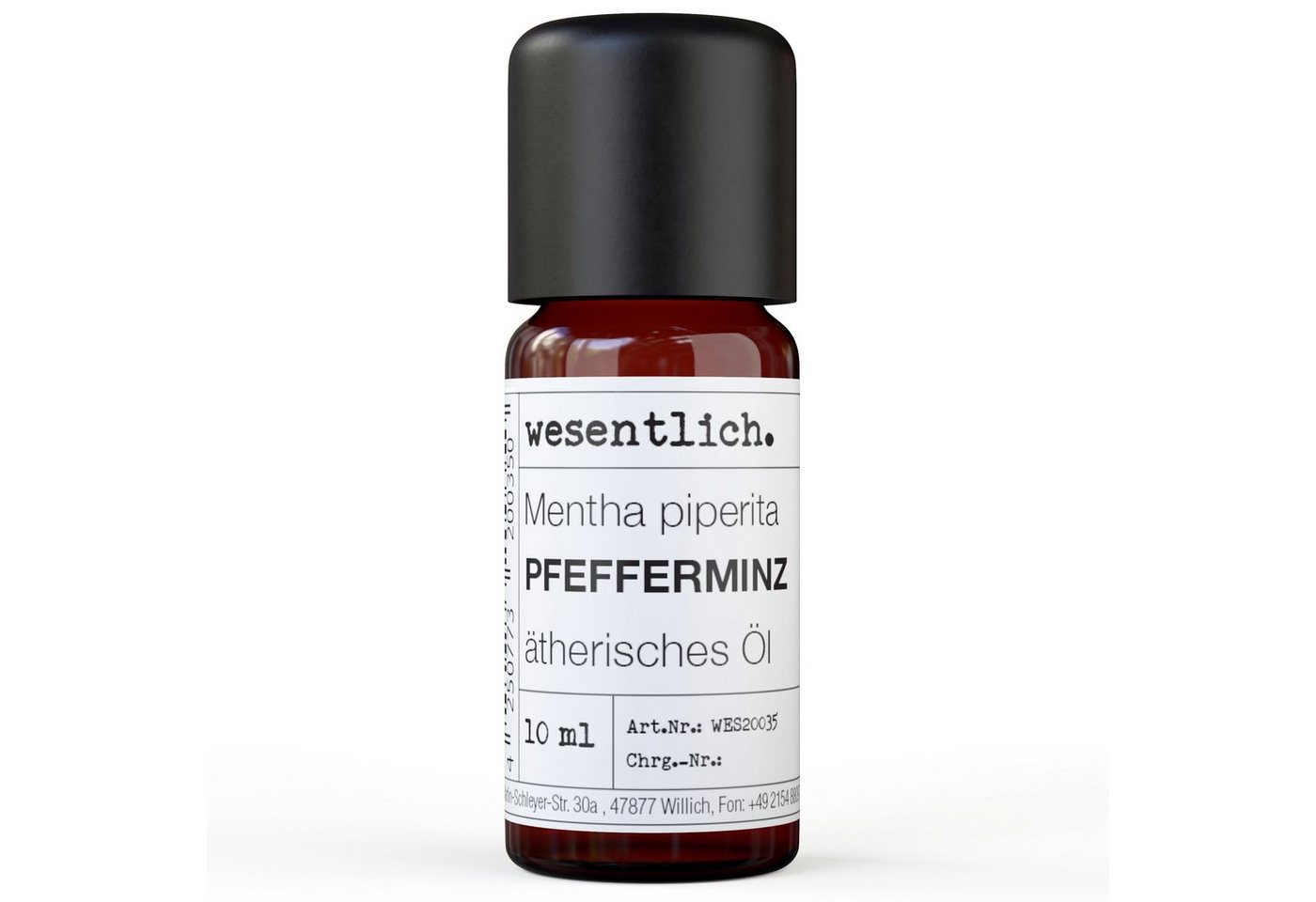 wesentlich. Duftlampe Pfefferminz 10ml - ätherisches Öl von wesentlich.