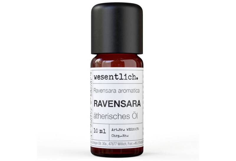 wesentlich. Duftlampe Ravensara 10ml - ätherisches Öl von wesentlich.
