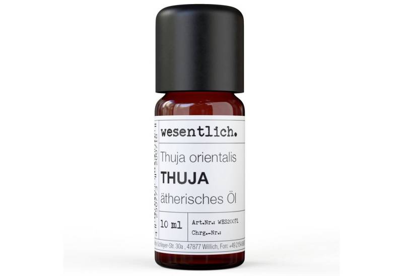 wesentlich. Duftlampe Thuja 10ml - ätherisches Öl von wesentlich.