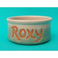 Personalisierte Kleine Hundenapf/Hundenapf, Ca 13 cm X 6 von westgreenpottery