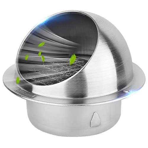 whalebee Edelstahl Lüftungsgitter Zuluft Abluft Gitter Ø10cm 12,5cm 16cm 20cm Auspuffhaube Vent Mit Insektennetz - Gebürstete Oberfläche Wetterfest Lüftung Aussenhaube Mit Handschuhen whalebee Edelstahl Lüftungsgitter Zuluft Abluft Gitter Ø10cm 12,5cm 16cm 20cm Auspuffhaube Vent Mit Insektennetz - Gebürstete Oberfläche Wetterfest Lüftung Aussenhaube Mit Handschuhen von whalebee