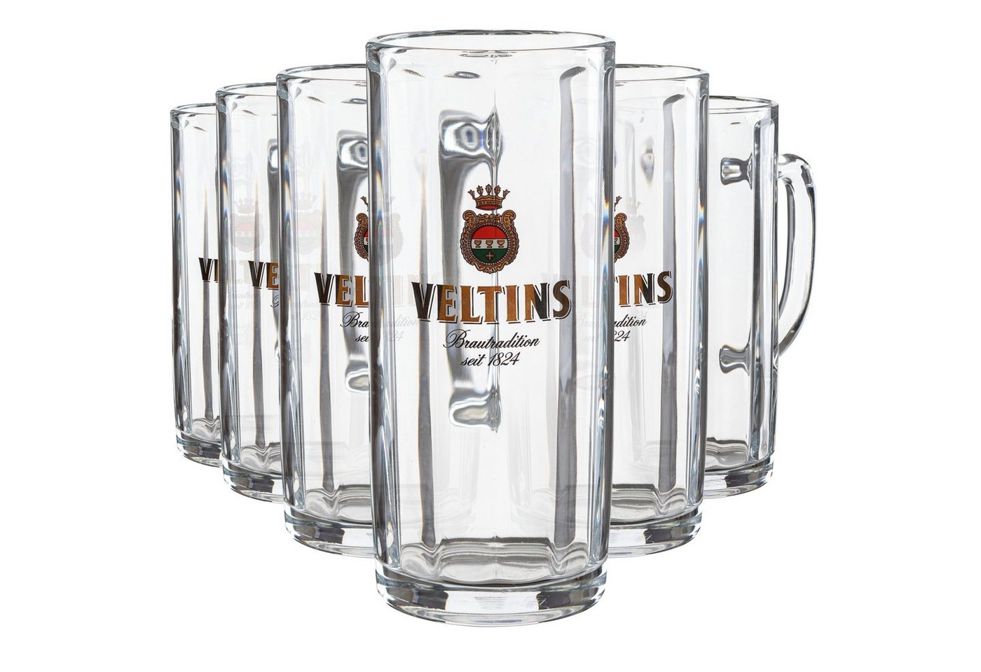 what the shop Bierkrug Veltins Exklusiv Krüge Moldau 0,5l 6er set von what the shop