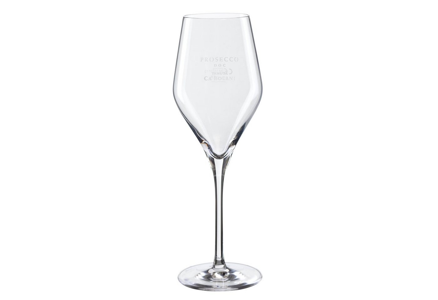 what the shop Champagnerglas Prosseco Doc Tenuta Ca´bolani 10cl 6er set von what the shop