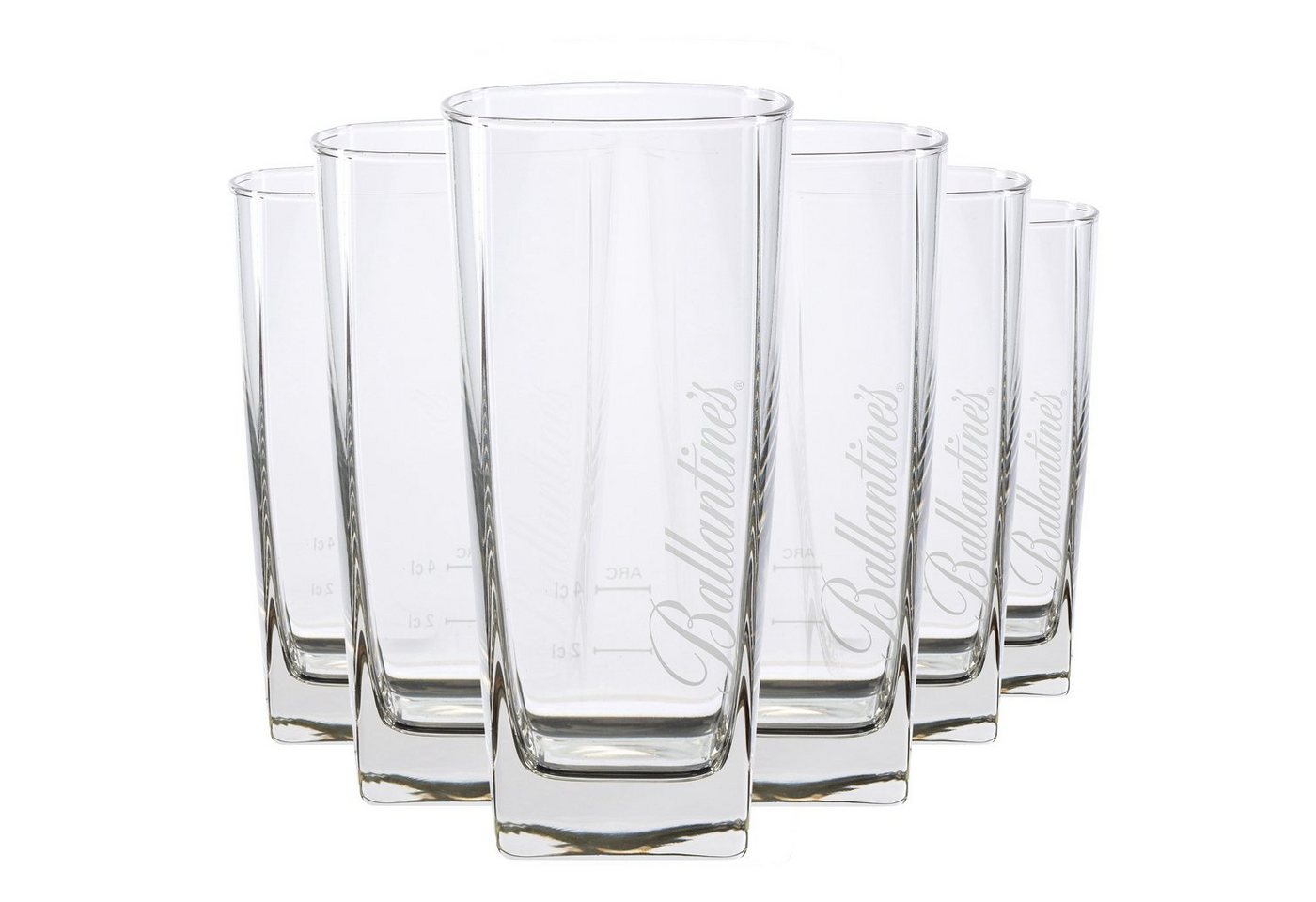 what the shop Longdrinkglas Ballantines Longdrinkglas 2cl + 4cl 6er set von what the shop