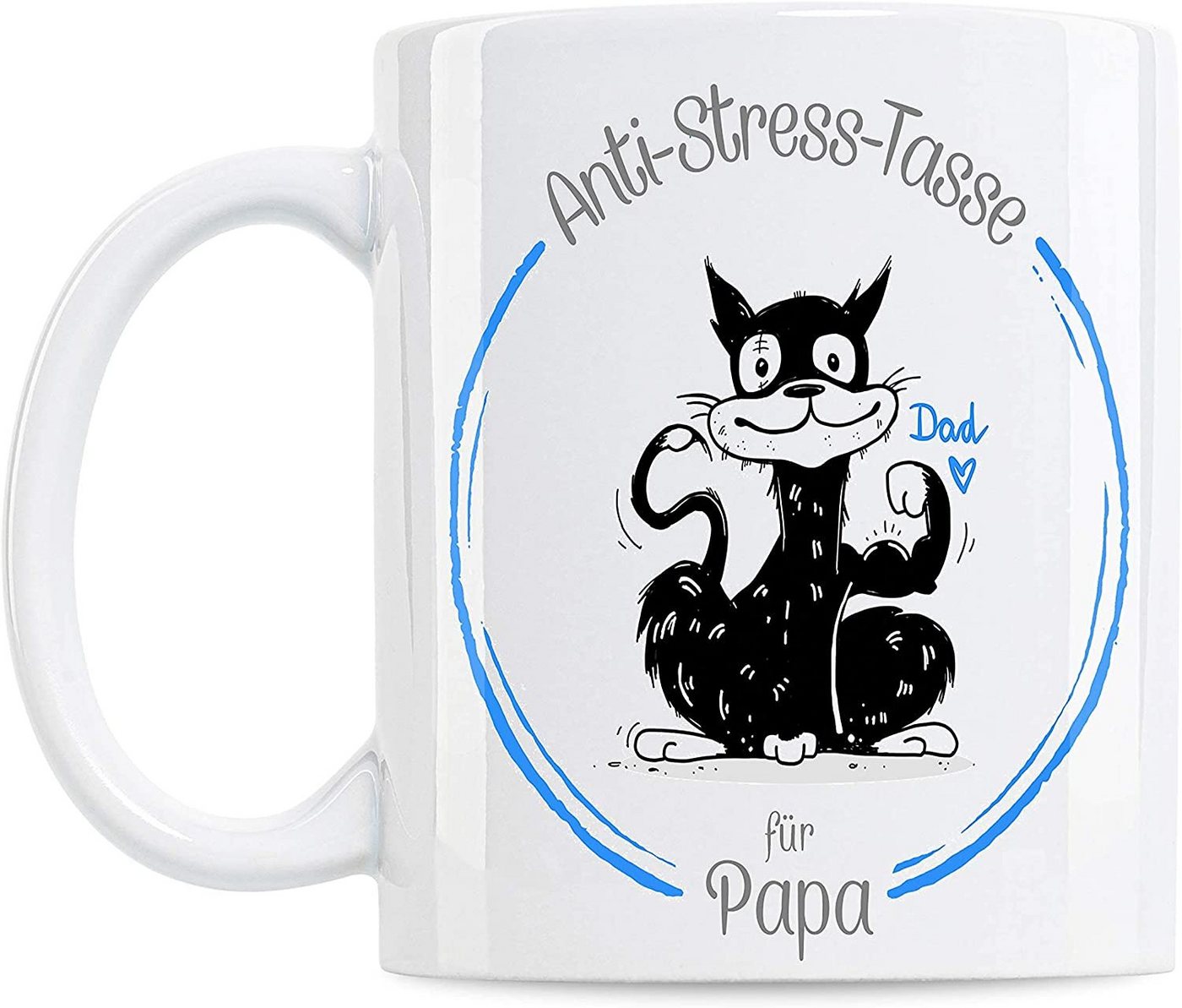 what the shop Tasse Monty Tasse Mit Spruch - Anti-Stress-Kaffeetasse - Geschenk für Papa von what the shop