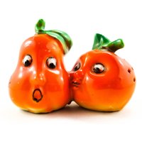 Vintage Gesellige Orangen - Und Pfeffersalz - Pfefferstreuer von whatadishcollection
