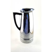 Vintage Mid Century Extra Hohe Chrom Thermoskanne von whatadishcollection