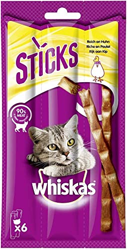 whiskas Sticks Reich an Huhn | 14x 6 Stück whiskas Sticks Reich an Huhn | 14x 6 Stück von whiskas