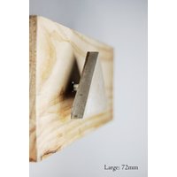 Beton Dreieck Möbelknauf in 3 Größen. Naturgrau Oder Eine Vielzahl Von Farben von whitewashedshop