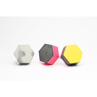 Hexagon Knäufe | Beton Bouton De Meuble Knauf 6Eckiger Wabenknöpfe Möbel von whitewashedshop