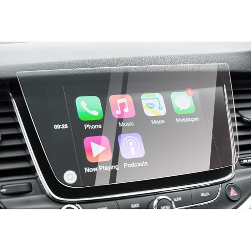 Tachoschutzfolie Displayschutzfolie passend für Opel Astra Crossland X Grandland X， Glas Technologie von whpqjmt