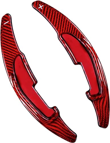 whpqjmt Schaltpaddles für BMW M2 M3 M4 M5 M6 X5M X6M | Hochwertige Verarbeitung | Perfekte Ergonomie |Einfacher Einbau(Red) von whpqjmt