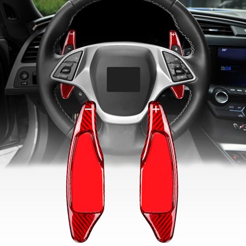 whpqjmt Schaltpaddles für Corvette C7 | Hochwertige Verarbeitung | Perfekte Ergonomie |Einfacher Einbau von whpqjmt