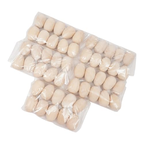 Holzeier 50 Stück Naturholz zum Bemalen für Ostern Weihnachten Kinder Basteln Bastelbedarf Selber Bemalen DIY Geschenk Holzeier 50 Stück Naturholz zum Bemalen für Ostern Weihnachten Kinder Basteln Bastelbedarf Selber Bemalen DIY Geschenk von whsiodj