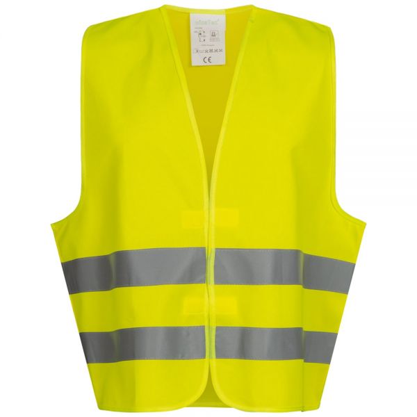 Wicatex Warnweste gelb - Warnschutzweste Polyester - Universalgröße von Wicatex