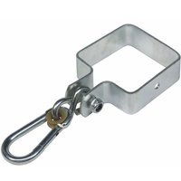 Schaukel Zubehör Schaukelschelle mit Karabiner 9x9cm Vierkant für Spielturm, Schaukelgestell oder Klettergerüst - Wickey von wickey